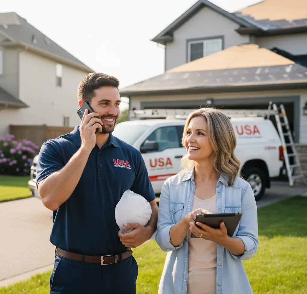USA Roof Repair Experts customer support in South Thomaston